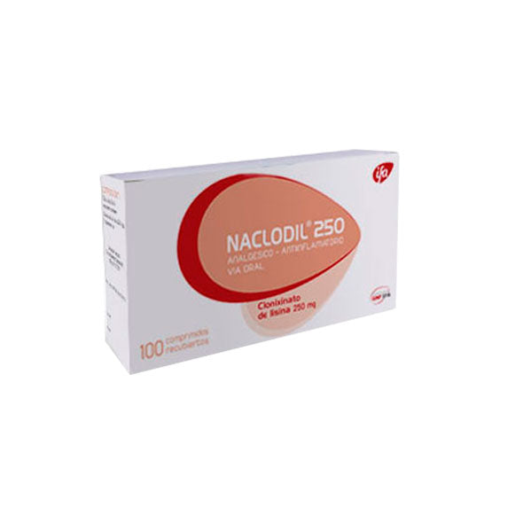 Naclodil 250Mg Clonixinato De Lisina X Tableta