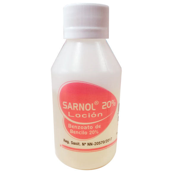 Sarnol 20% Locion Frasco X 100Ml Benzoato De Bencilo