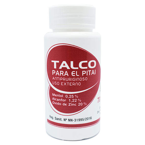 Talco Para El Pitai Frasco X 70G