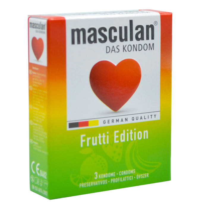 Preservativo Masculan Frutti Edition 3 Unidades X Caja