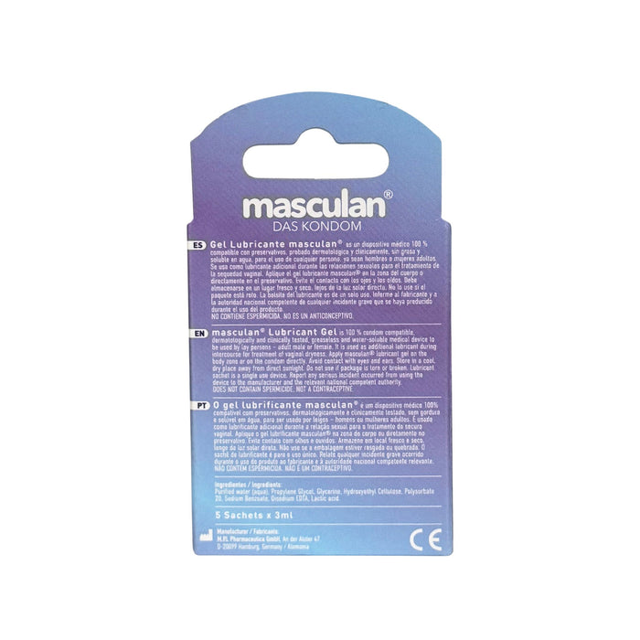Gel Lubricante Masculan X Caja