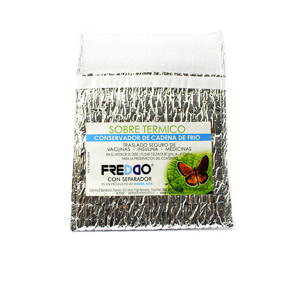 Sobre Termico Para Vacunas Freddo 15 X 17 Cm