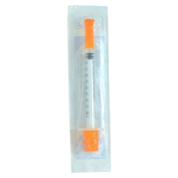 Jeringa de insulina 1 cc 100 UI con aguja de 30G X ½