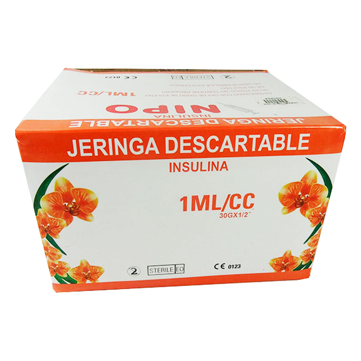 Jeringa Descartable Insulina 1ml.