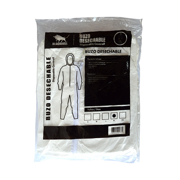 Overol Desechable Buzo Desechable Blanco Blackbull Buzo Termico