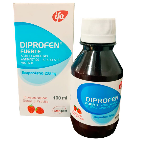 Diprofen Fuerte Susp X 100Ml Ibuprofeno