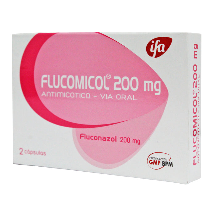 Flucomicol 200 Fluconazol 200Mg X Capsula