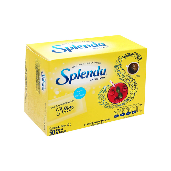 Endulzante Splenda En Polvo Original X 50 Sobres