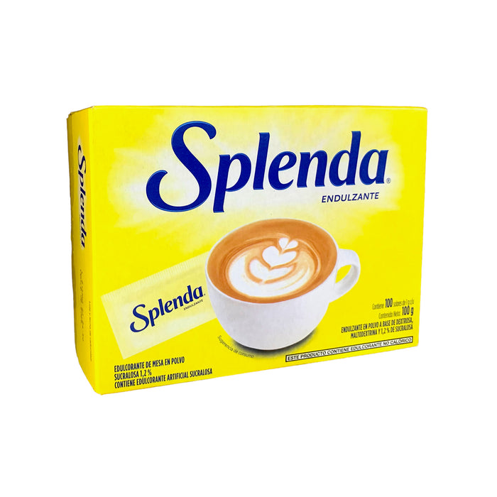 Endulzante En Polvo Splenda Original X 100 Sobres
