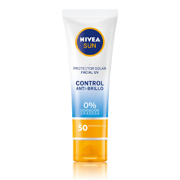 Protector Solar Nivea Sun Anti-Brillo Fps50 Matificante X 50Ml