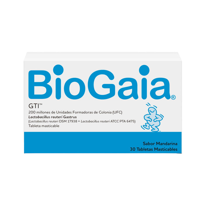 Biogaia Gti Lactobacillus 200Mill X Tableta Masticable