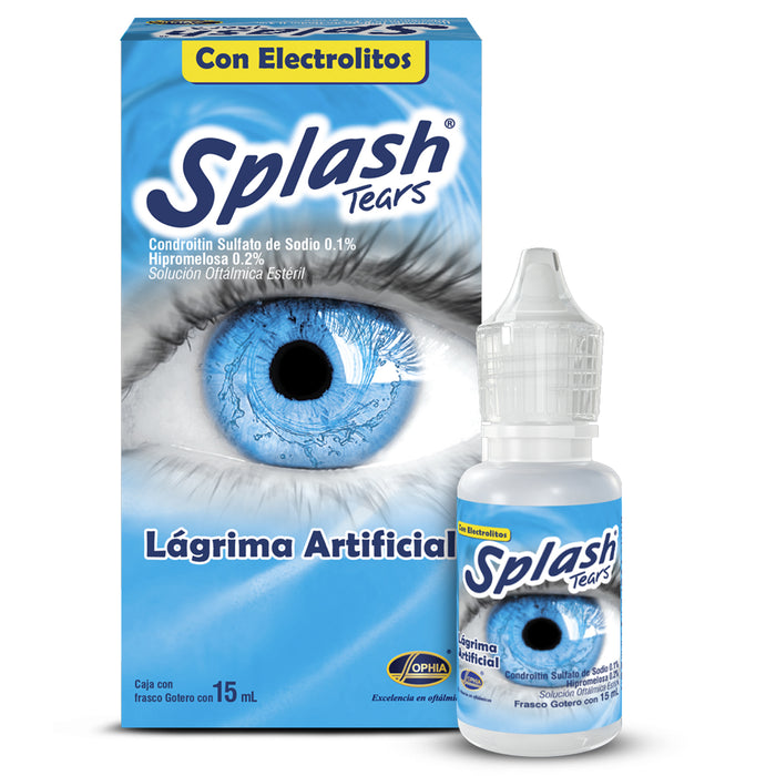 Splash Tears Hipromelosa Condroitin Colirio X 15Ml