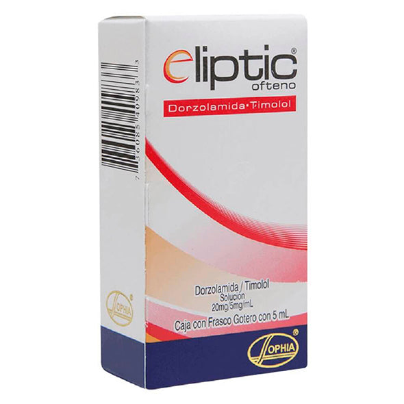 Eliptic Ofteno Colirio X 5Ml Dorzolamida Timolol