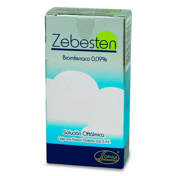 Zebesten 0.09% Colirio X 5Ml Bromfenaco