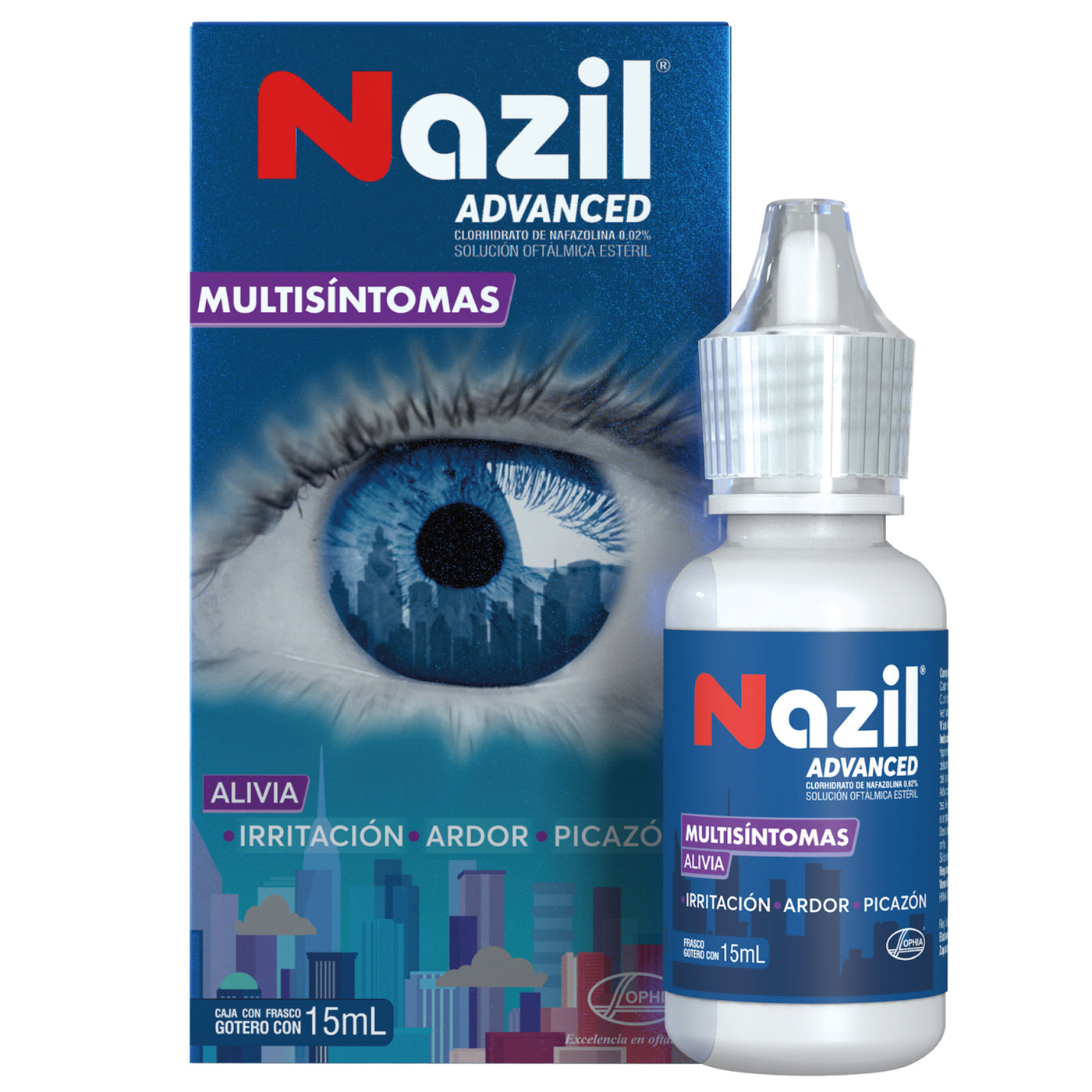 Nazil Advanced 02% Colirio Nafazolina X 15Ml— Farmacorp