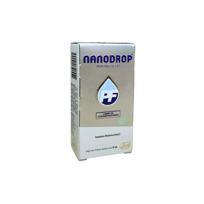 Nanodrop Pf Propilenglicol 0.6% Colirio X 10 Ml