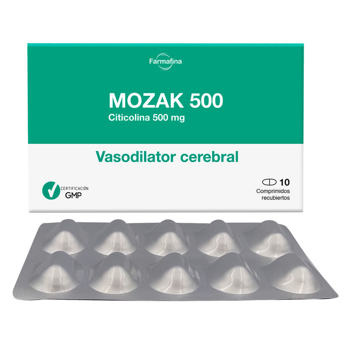 Mozak 500Mg Citicolina X Comprimido