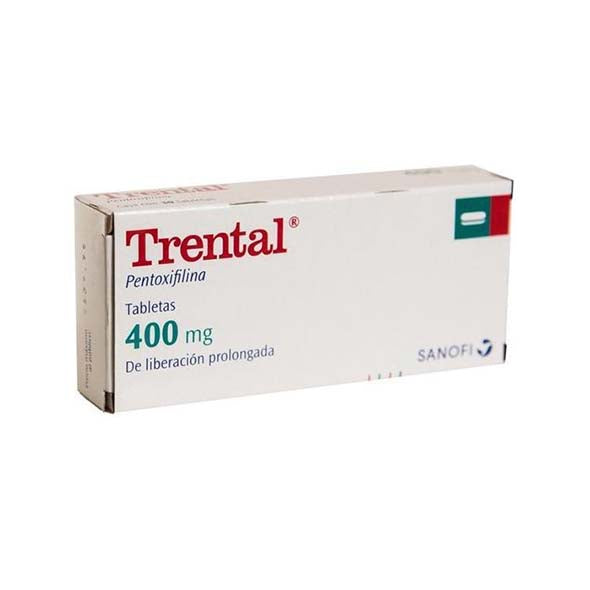 Trental Pentoxifilina 400Mg X Tableta