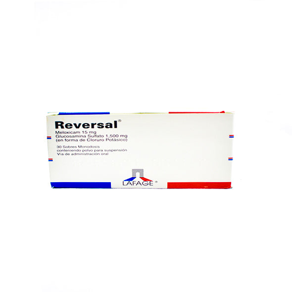 Reversal Glucosamina Sulfato 750Mg Y Meloxicam 7.5Mg X Tableta