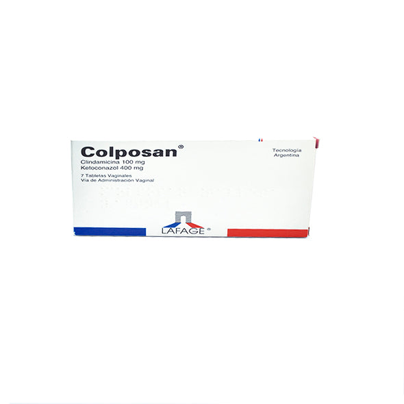 Colposan Clindamicina 100Mg Y Ketoconazo 400Mg X Tableta