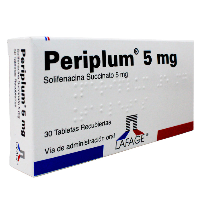 Periplum 5Mg Solifenacina Succinato X Tableta