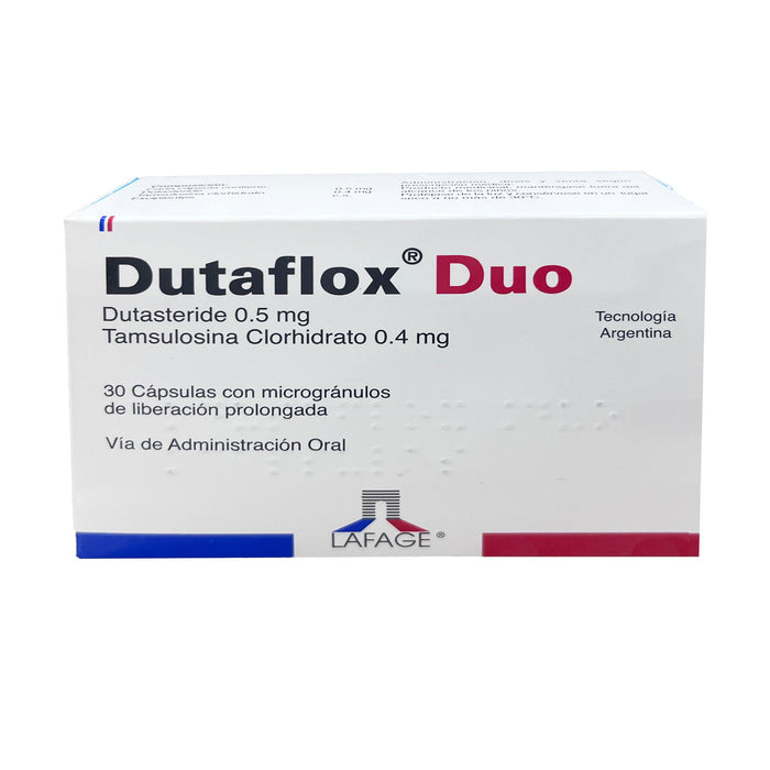 Dutaflox Duo Dutasteride/Tamsulosina X Cápsula Liberación Prolongada