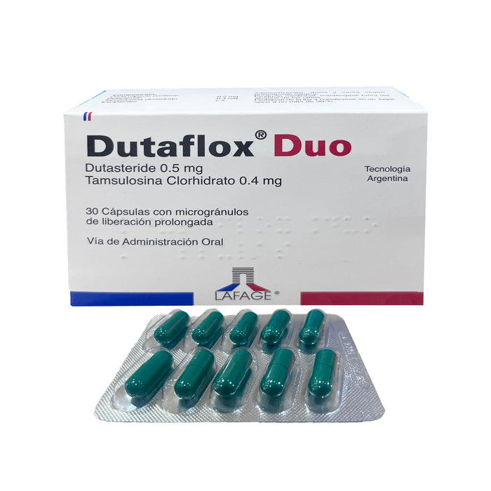 Dutaflox Duo Dutasteride/Tamsulosina X Cápsula Liberación Prolongada