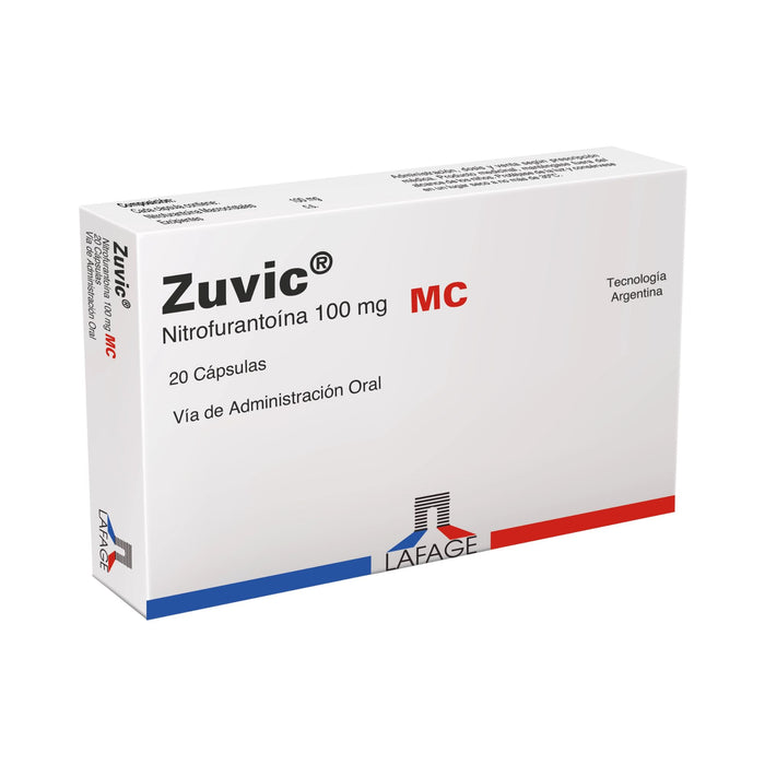 Zuvic 100Mg Nitrofurantoina X Capsula