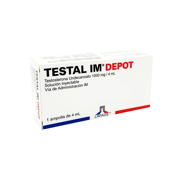 Testal Depot Testosterona 1000Mg Im X Ampolla