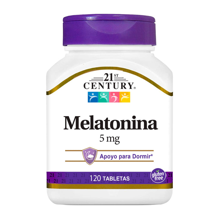 Melatonina 5Mg 21 Century X 60 Tabletas