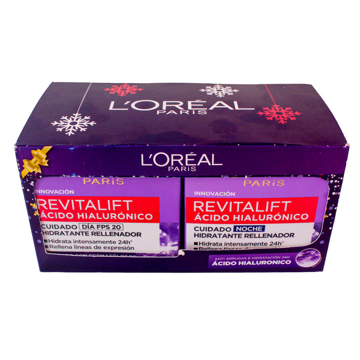 Loreal Pack Revitalift Acido Hialuro Dia+Noche