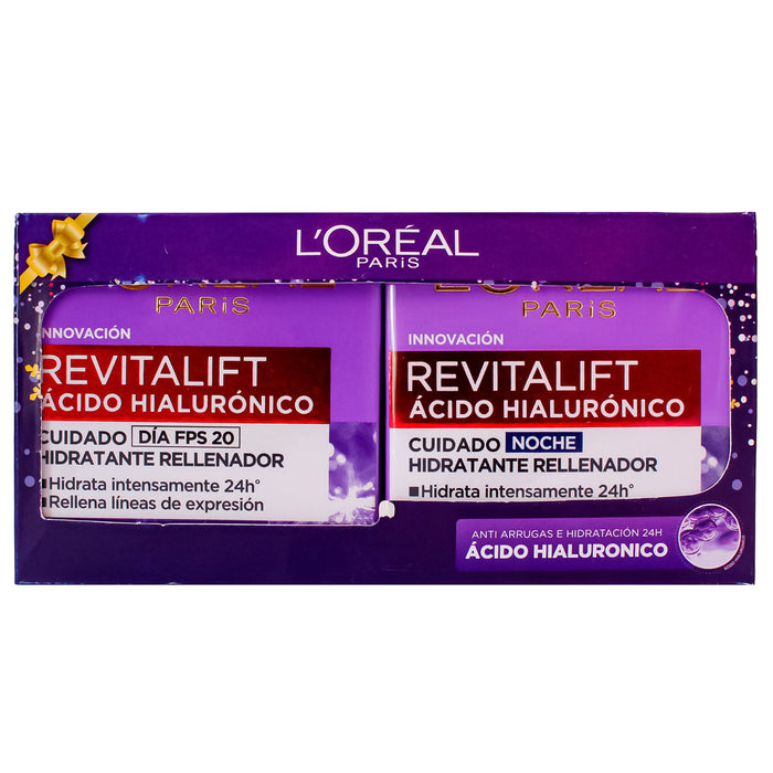 Loreal Pack Revitalift Acido Hialuro Dia+Noche