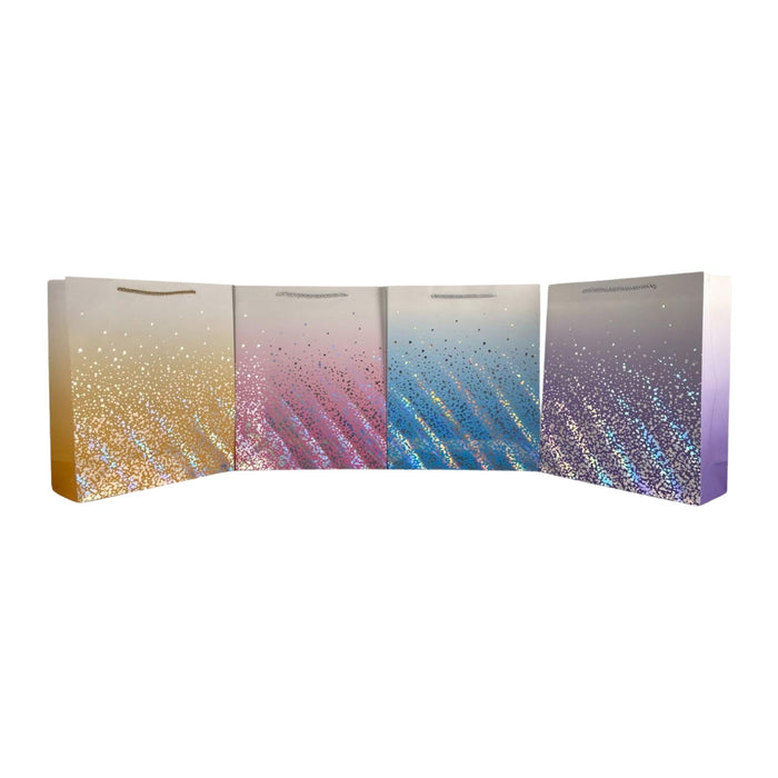 Bolsa De Regalo Merletto Degrade Con Brillo Tamaño S