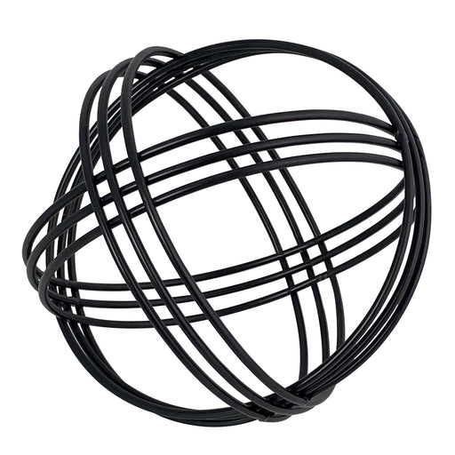 Adorno decorativo Concepts Life en forma de nido negro.