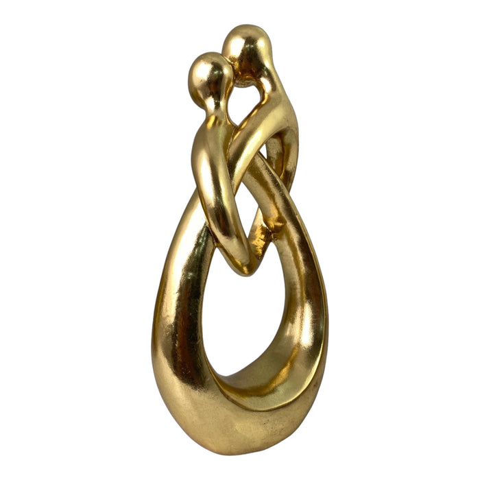 Figura Decorativa Concepts Life Pareja Dorada 14X6x26.5Cm