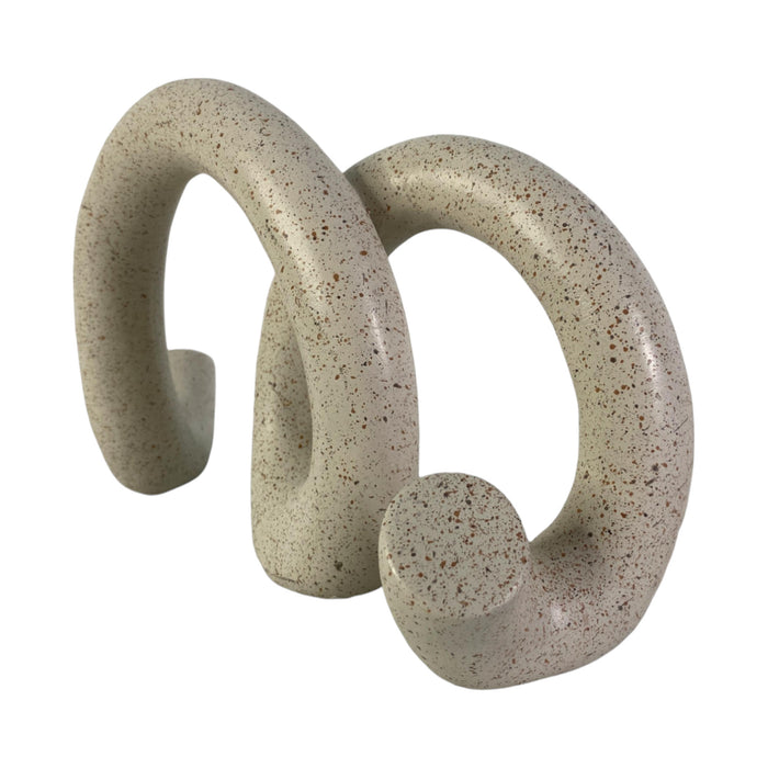 Nudo Decorativo Concepts Life Blanco 20X7x12cm