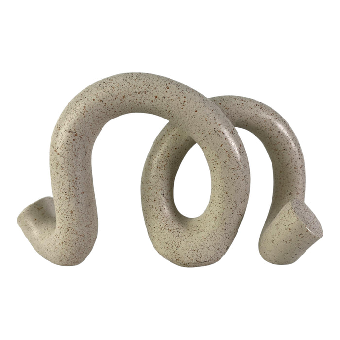 Nudo decorativo Concepts Life de color blanco.