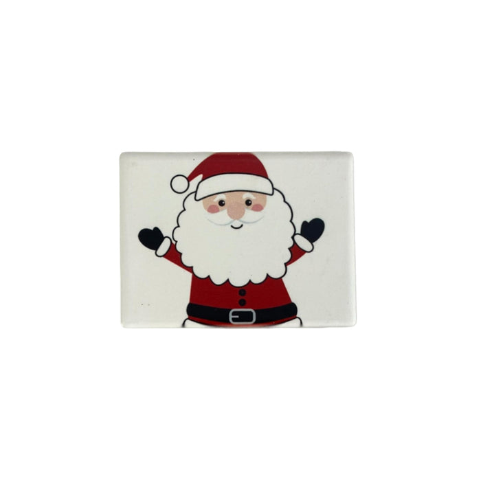 Pin De Botón Magnético Santini Decorativo Navidad Surtido 6X8x0.8Cm