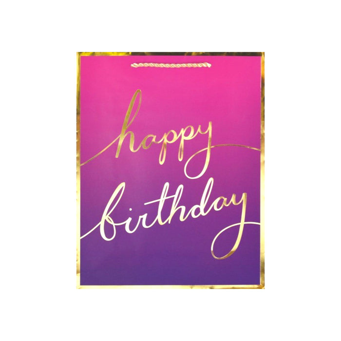 Bolsa De Regalo Merletto Toda Ocasión Borde Brilloso Tamaño S