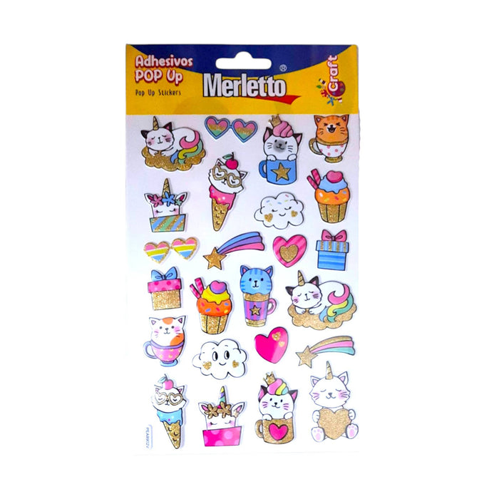 Stickers Infantiles Merletto Sueños