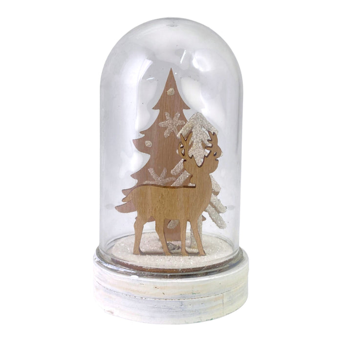 Adorno Santini Decorativo Navidad Reno / Árbol 8.5X8.5X13.5Cm