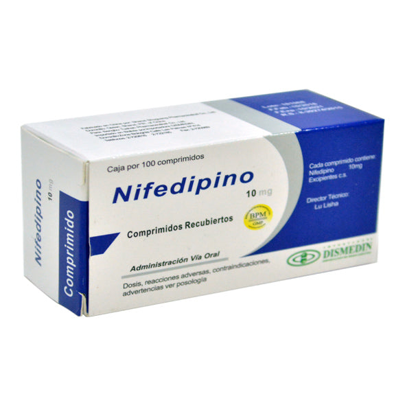 Nifedipino 10Mg X Capsula