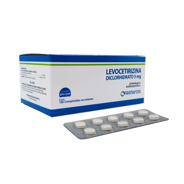 Levocetirizina 5Mg Generico X Tableta
