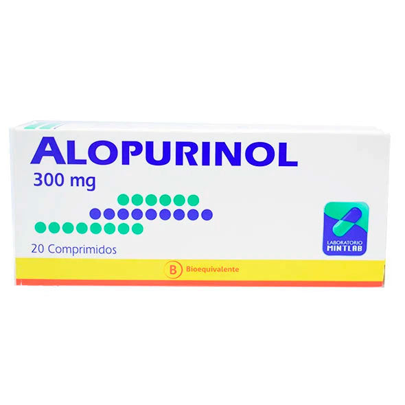 Alopurinol 300Mg Generico X Tableta