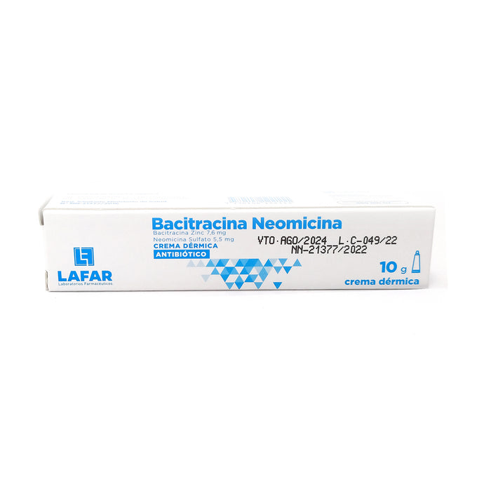 Bacitracina Neomicina Crema X 20G