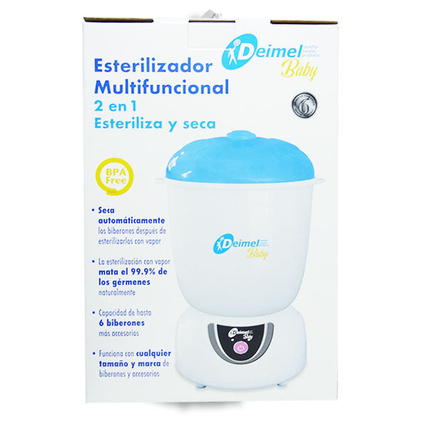 Deimel Esterilizador De Biberon 2 En 1 Multifuncional X Caja