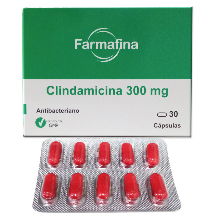 Clindamicina 300Mg Generico X Capsula