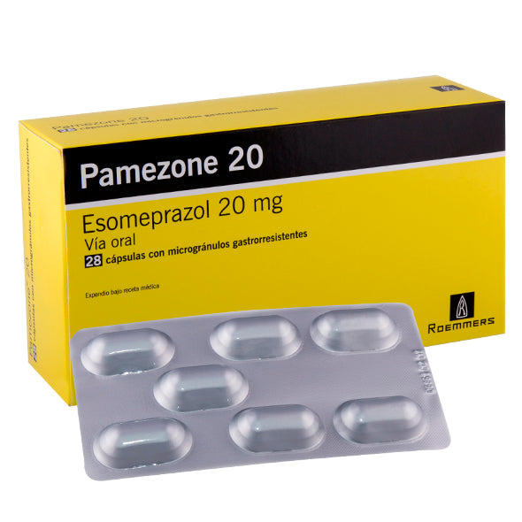 Pamezone 20Mg Esomeprazol X Capsula