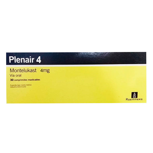 Plenair 4 Montelukast 4Mg X Sobre