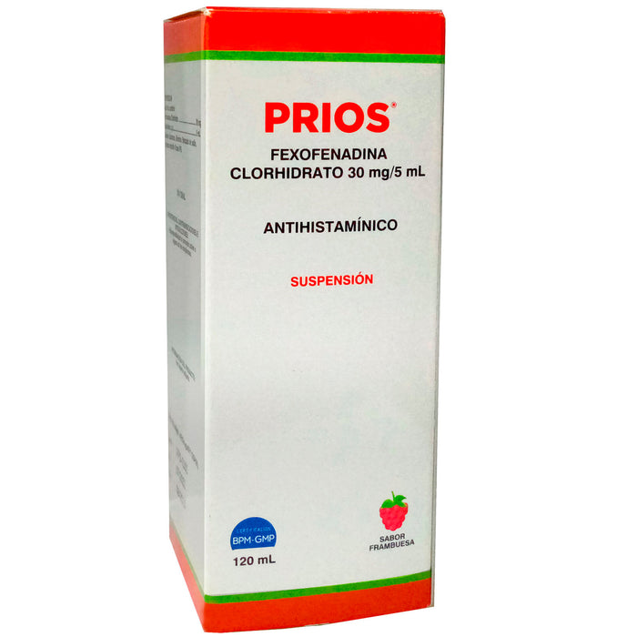 Prios 30Mg 5Ml Fexofenadina Suspencion X 120Ml